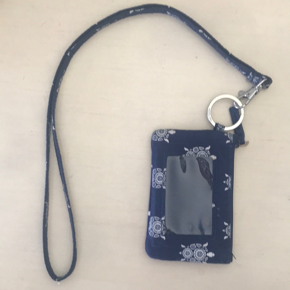 Vera Bradley Wallet ID and Landyard